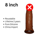 8 Inch Sleeve Brown