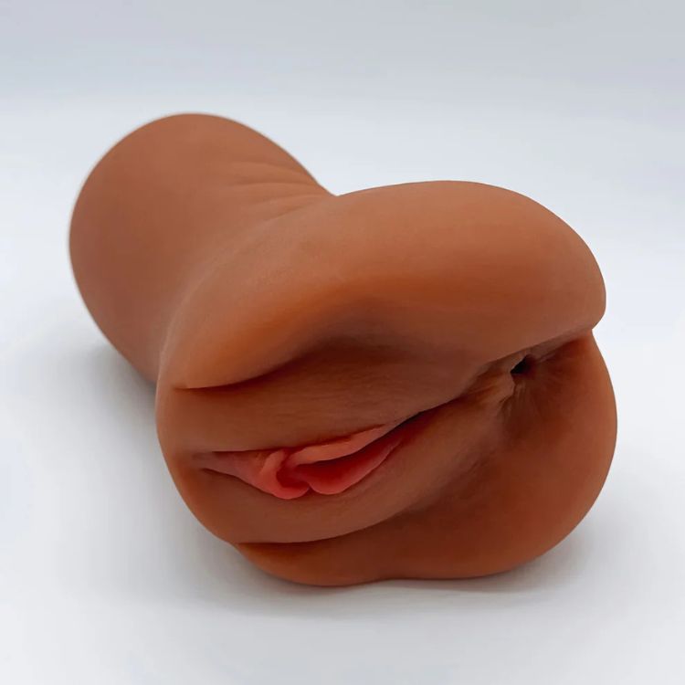 2in1 Realistic Masturbator Pocket Pussy for Men with Double Hole