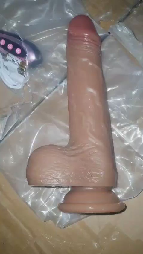 9 Inch Remote control Dildo With Vibrator